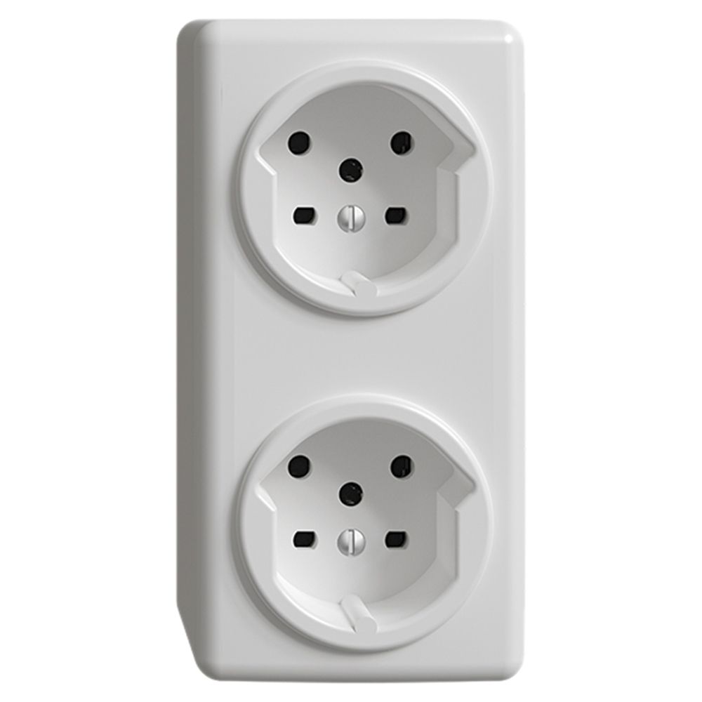 AP-Kombination FH X I-I 2×T15 weiss