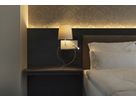 Applique SLV SOMNILA FLEX LEFT E27 40W c.lpda di lettura LED 1.2W e USB bianco
