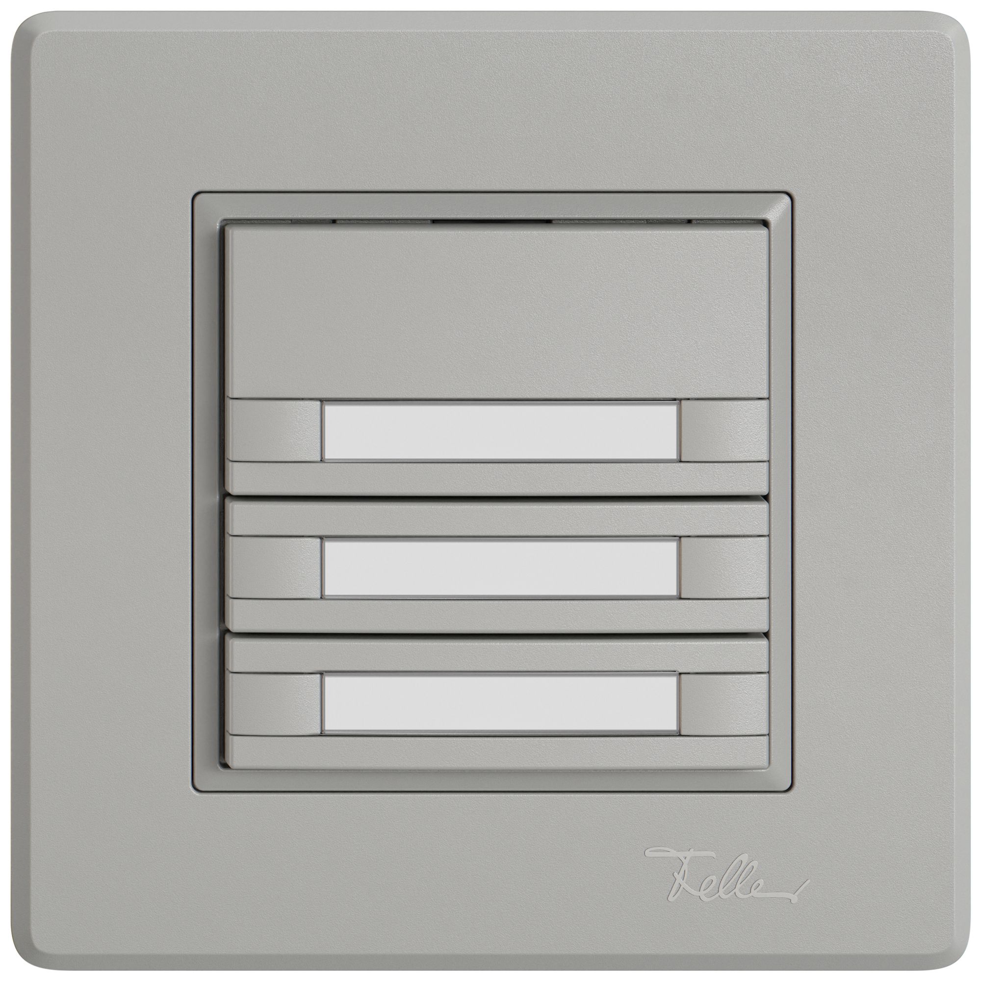 Pulsante KNX RGB INC EDIZIO.liv SNAPFIX® sensore temp.s.LED targ.6× com.1T grc