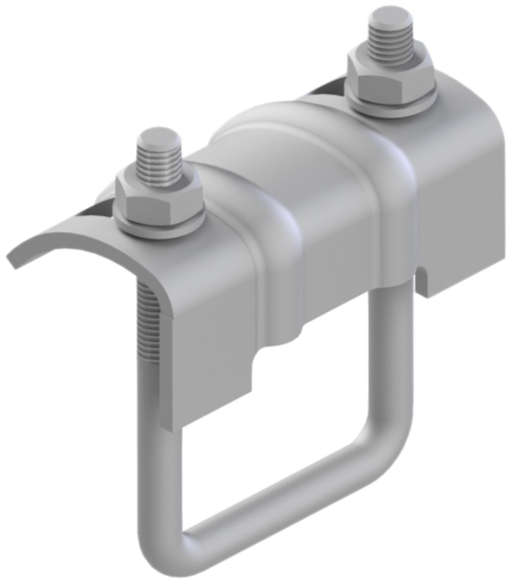 Pinza per putrella Lanz 25/50mm zincata