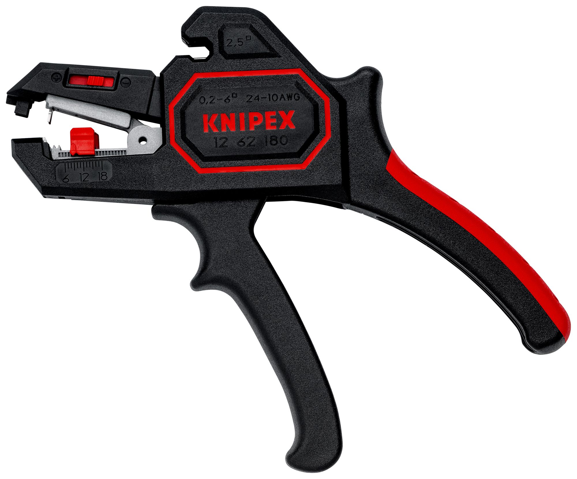 Pinza spellafili automatica KNIPEX 180mm 0.2…6mm²