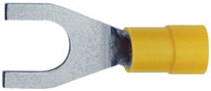 Cosse à sertir forme fourche Ferratec M4 isolé PC 4…6mm² jaune 50 pièces