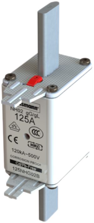 Fusible Eaton gL/gG NH 02C 500V 125A
