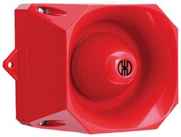 Sirena polifonica WERMA WM, 32 toni, 110dB, 9...60VDC, rosso