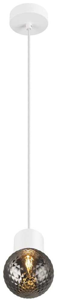 Pendelleuchte SLV VARYT E14 1×6W DIM Ø76×80mm weiss