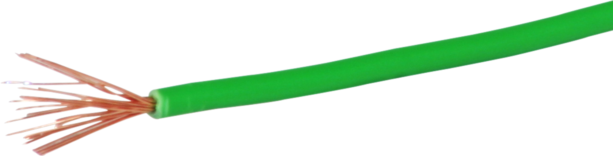 Toron T 0.75mm² vert Eca, Bobine à 200m