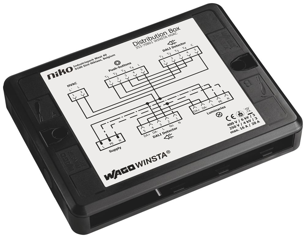 Verteilerbox WAGO WINSTA HLK, für P48 DALI 2