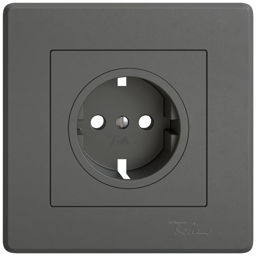 Kit de montage ENC EDIZIO.liv SNAPFIX® pour prise SCHUKO grf