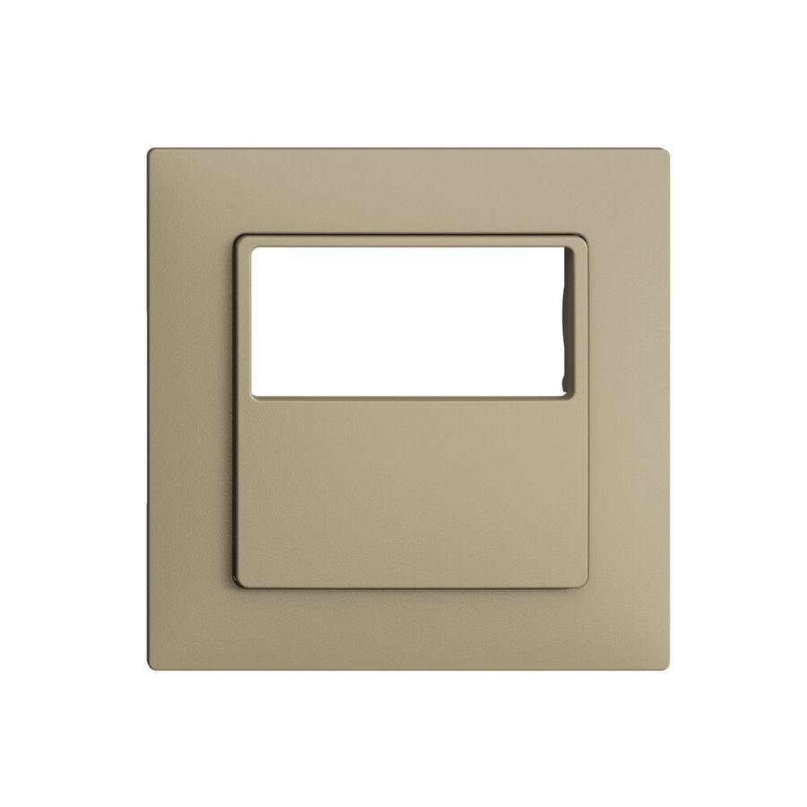 Frontset EDIZIOdue F für Bewegungsmelder pirios 180 R eco plus, sand