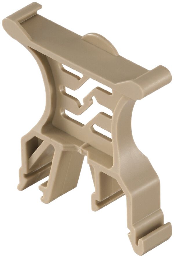 Schildträger Weidmüller SCHT 5 S 44.5×9.5mm Raster 5mm PA66 beige