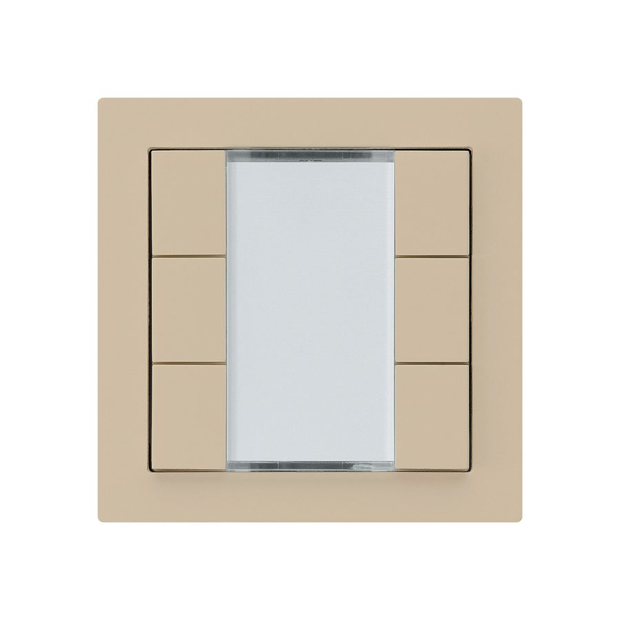 Poussoir ENC kallysto A KNX 6× s/e-link beige