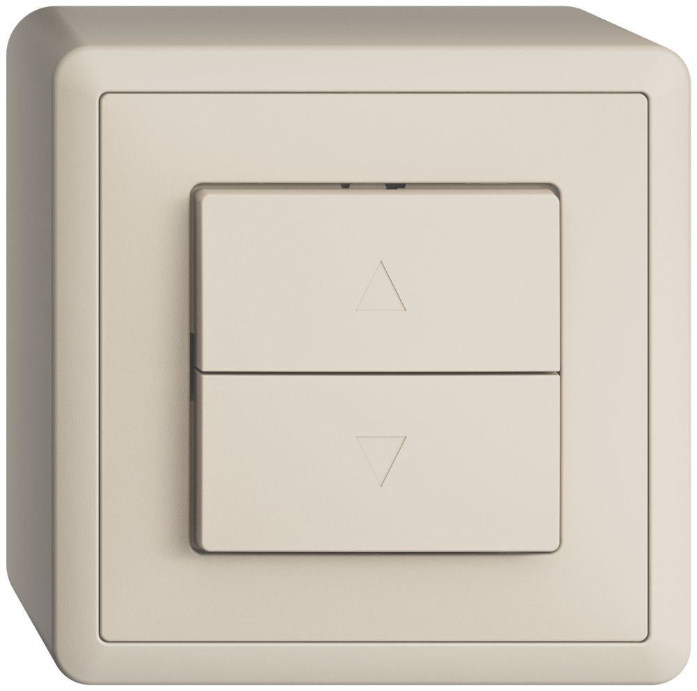 Interruttore per tapparella AP EDIZIOdue crema 1 canale