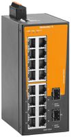 Switch Weidmüller IE-SW-BLB-18-16TX-2GESFP 16×RJ45 FE+2×SFP GbE unmanaged