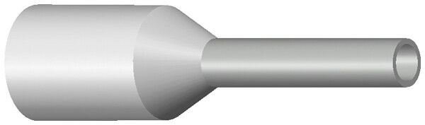 Embout de câble Ferratec DIN is.0.5mm²/6mm blanc