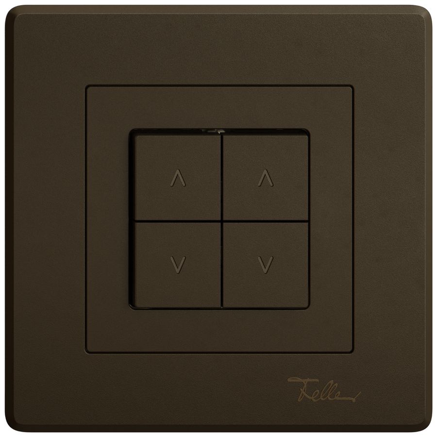 Interruttore p.tapparelle INC EDIZIO.liv SNAPFIX® 10A 250V 4 tasto 2 canali ma