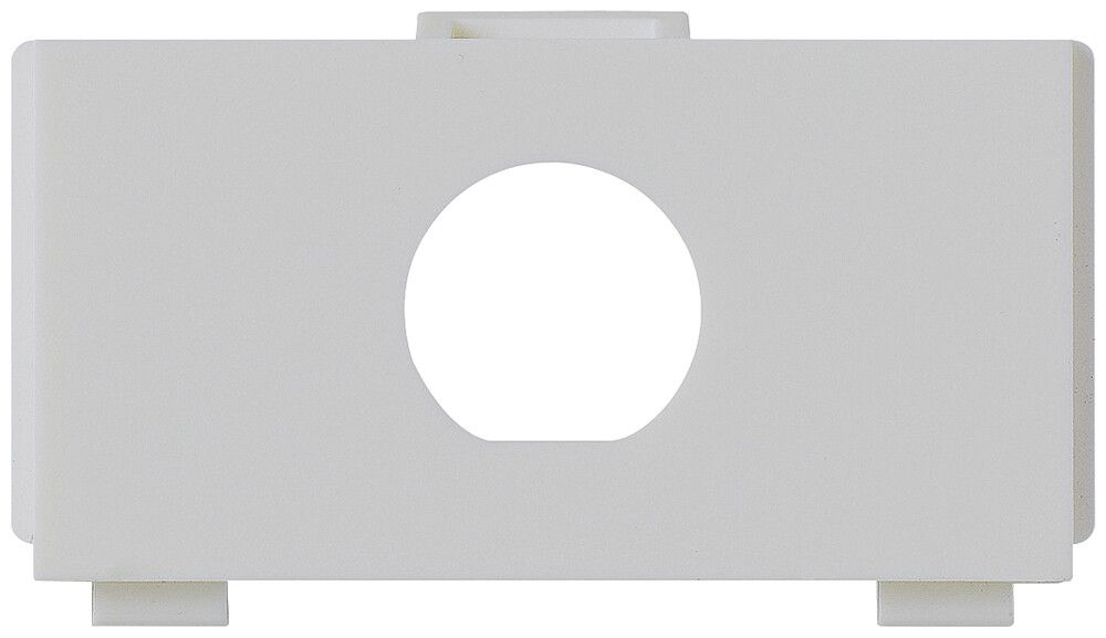 Modulo multimedia kallysto M3 vuoto per 1 BNC Ø13.8mm grigio chiaro
