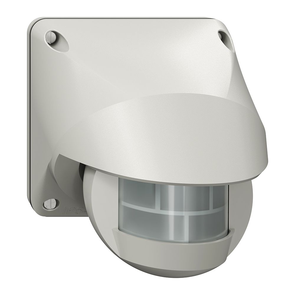 NUP-Bewegungsmelder NEVO pirios 130 DALI-Dimmer, lichtgrau