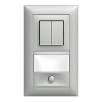 Combinaison ENC EDIZIOdue 1/1P+sonnerie silver