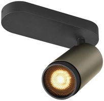 Spot SLV GRIP L GU10 1×6W VAR 163×57×98mm bronze/noir