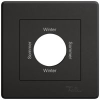 UP-Montageset EDIZIO.liv SNAPFIX® f.Drehschalter m.Schloss Som-Win-Som-Win sz