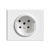 EB-Steckdose FH T15 FLF weiss