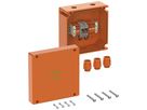 Boîte de dérivation AP Spelsberg WKE 404 SL 8×6² 2FS 200×200mm×110mm IP66 orange