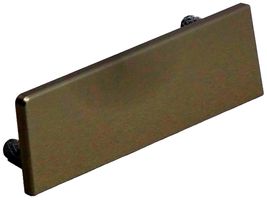 Endstück ELBRO 60×20mm rechts anthrazit