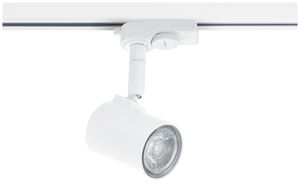 Luminaire spot EGLO MEREA pour rail 3phases GU10 50W Ø55×115mm blanc