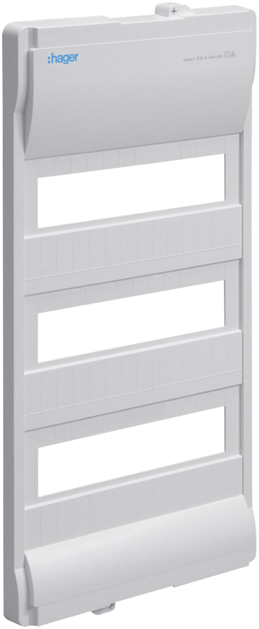 Abdeckung Hager Volta 3-reihig 568×279×31mm