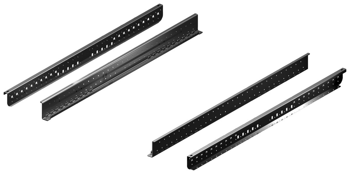 Traverse de profondeur Rittal VX 5302.111 600×1000mm pour VX IT noir 4pcs