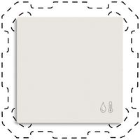 EB-Raumtemperatursensor KNX MDT SCN-TFS60.01 -10…50°C weiss