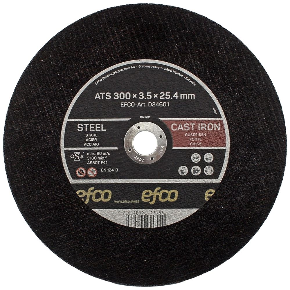 Disco da taglio EFCO ATS Ø300×3.5×25.4mm 25 pezzi