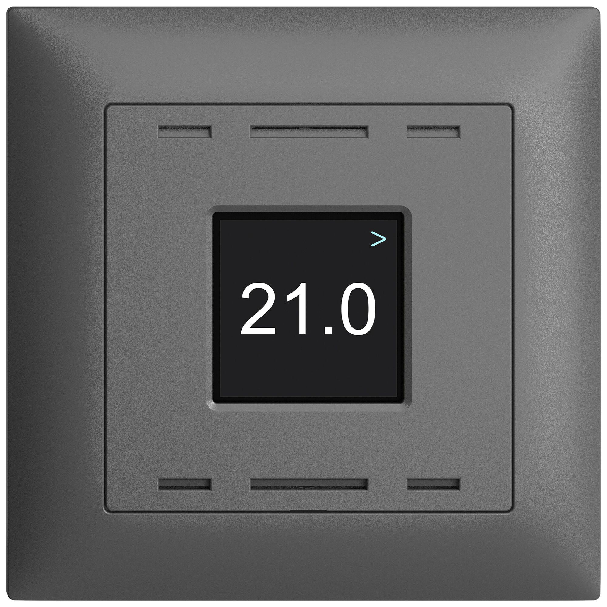 Commande pour capteur de température ambiante ENC EDIZIOdue Wiser gris foncé
