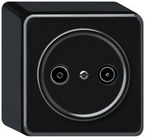 AP-Antennendose TV-R origin Durchgangsdose 18.5dB 1.7dB schwarz