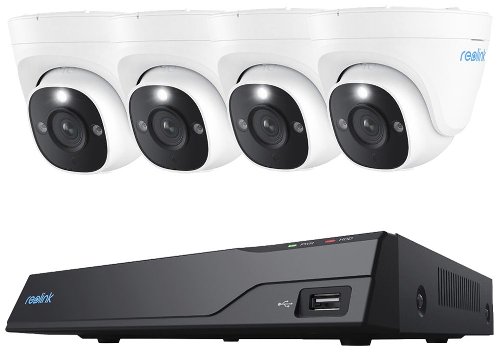 Videoüberwachungssystem Reolink NVS8-8MD4 4×Kameras 8MP PoE 2TB