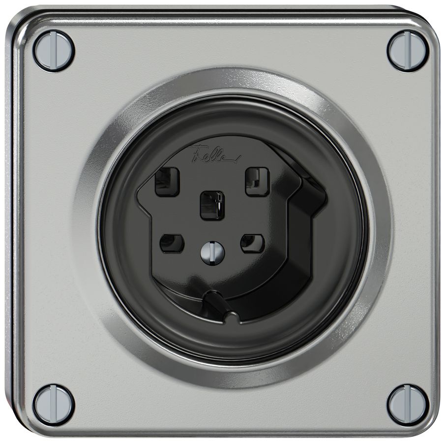 Presa INC ELEMENT SNAPFIX® 1×tipo 25 16A 440V IP20 all