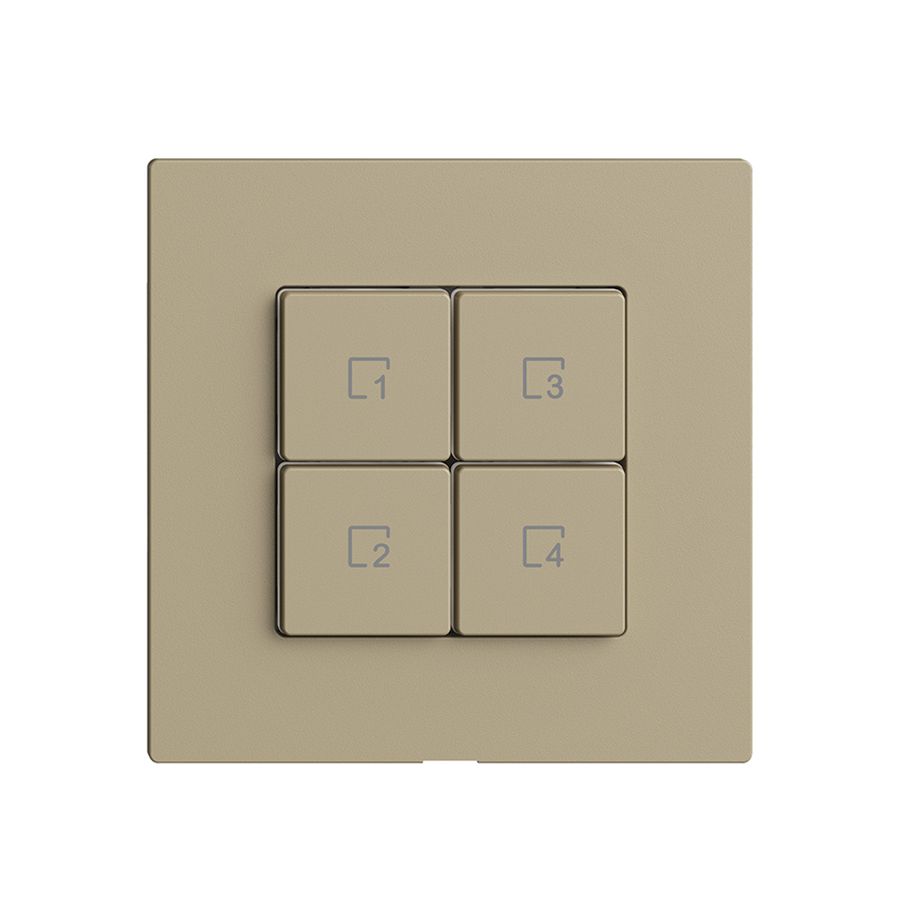 Commande pour poussoir scène 4 scènes/4T Edue Wiser sand