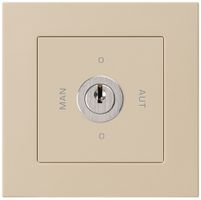 UP-Drehschalter 0-Man-0-Aut. kallysto.pro 2/1L beige mit Schloss