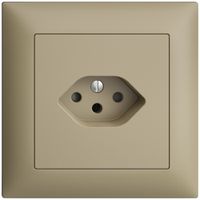 UP-Steckdose EDIZIOdue T13 sand