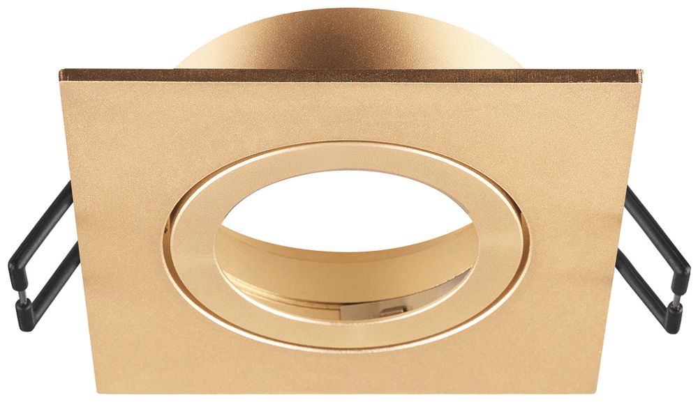 Einbaurahmen SLV NEW TRIA 68 Aluminium 82×82×26mm Messing