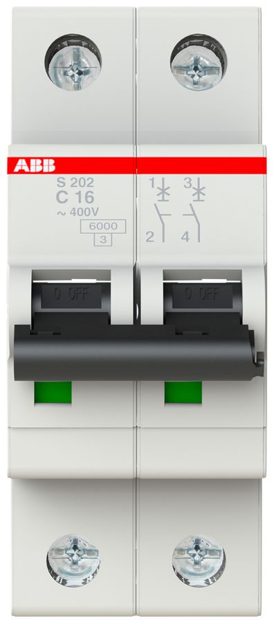 Leitungsschutzschalter ABB S202-C16 16A C 6kA