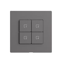 Szenentaster 4 Szenen/4T Edue Wiser dunkelgrau