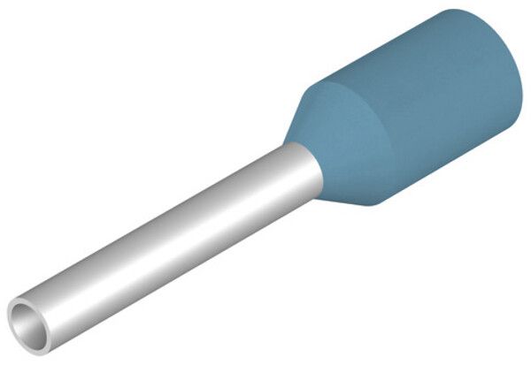 Estremità di cavo Weidmüller H isolata 0.75mm² 8mm blu chiaro sciolto