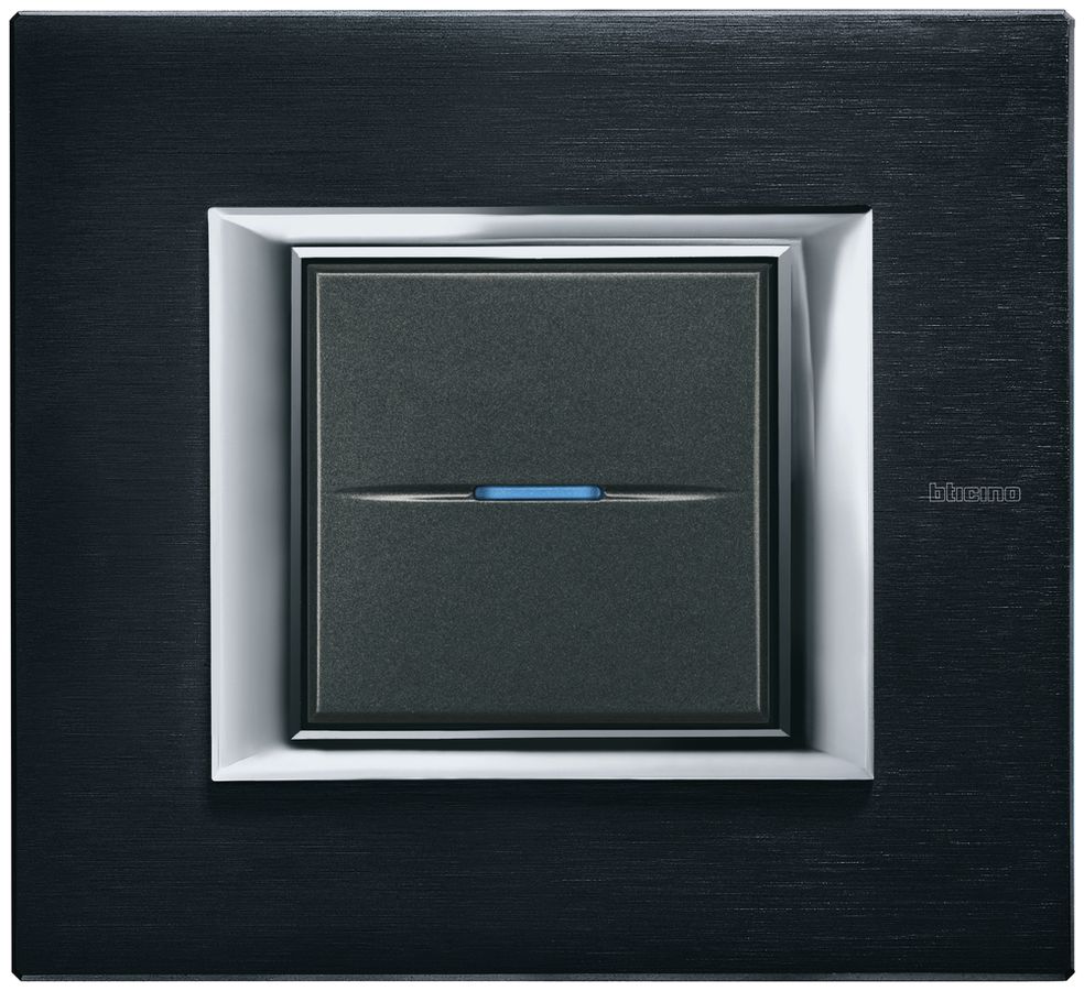 Abdeckrahmen Gr.I Legrand anthrazit Axolute