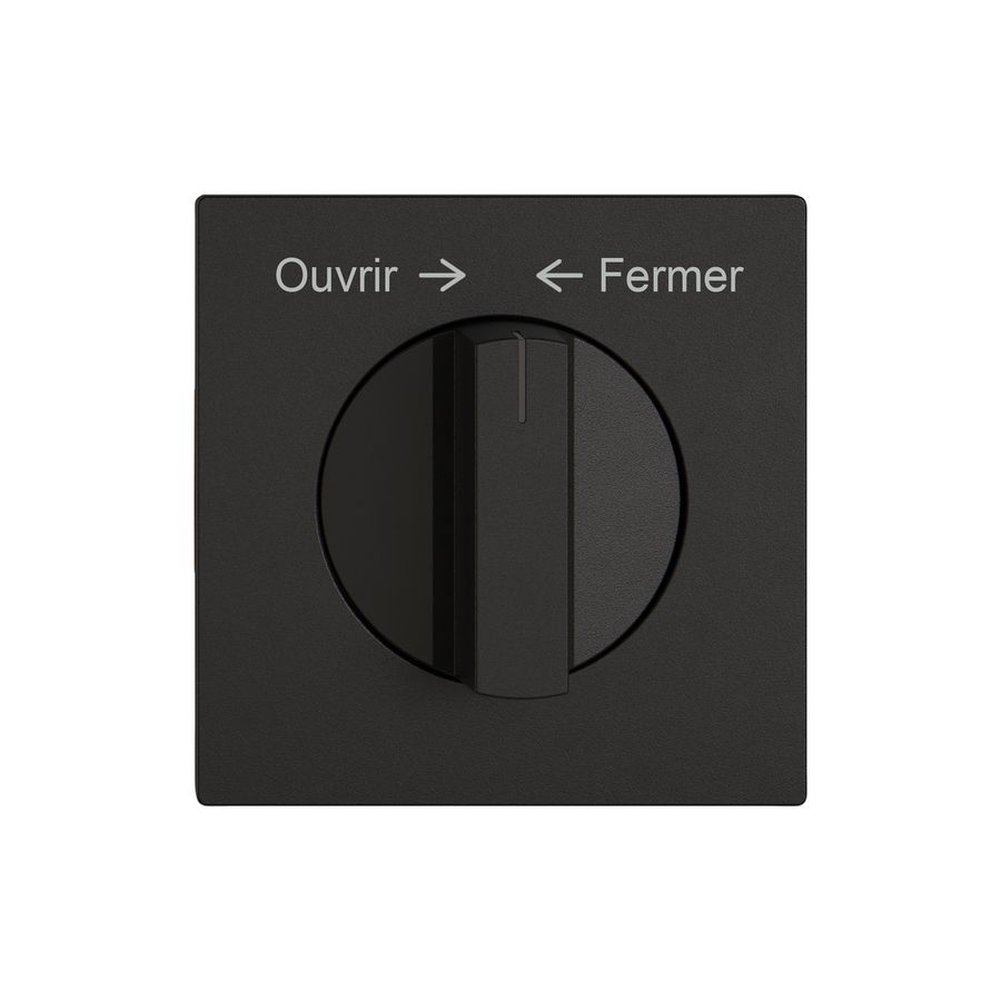 Montageset EDIZIO.liv SNAPFIX® f.Schwenktaster m.Griff Ouvrir → ← Fermer sz