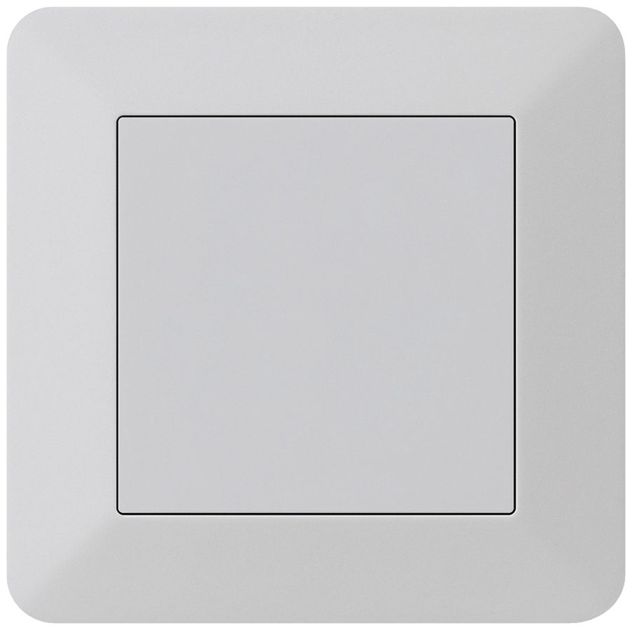 UP-Blindabdeckung kallysto.trend hellgrau ohne Schraube