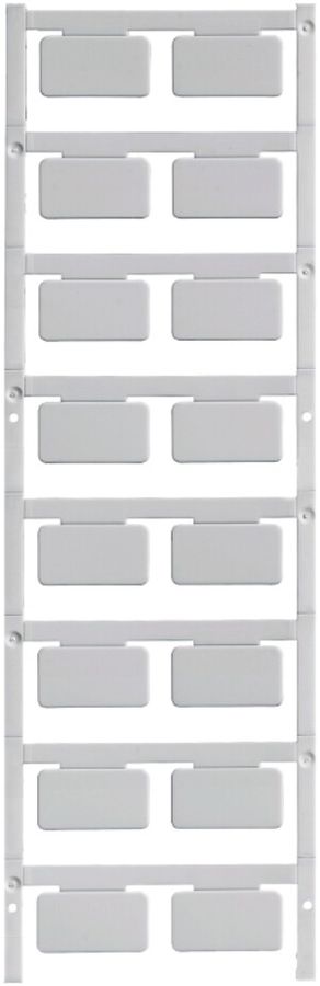 Marcatore per apparecchi Weidmüller MultiCard CC 15×27mm PA66 bianco