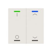 EB-Taster KNX RGBW MDT BE-TAL600211.D1 2T/4B weiss matt "I/O"-"Jalousie"