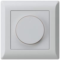 UP-Drehdimmer kallysto.line Phasenanschnitt 20…500VA hellgrau