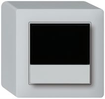 Termostato ambiente AP kallysto grigio chiaro KNX s/e-link